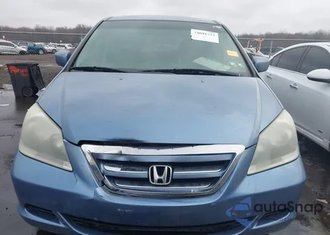 2006 Honda Odyssey Ex-L из США, поврежденный, VIN 5FNRL38686B051040